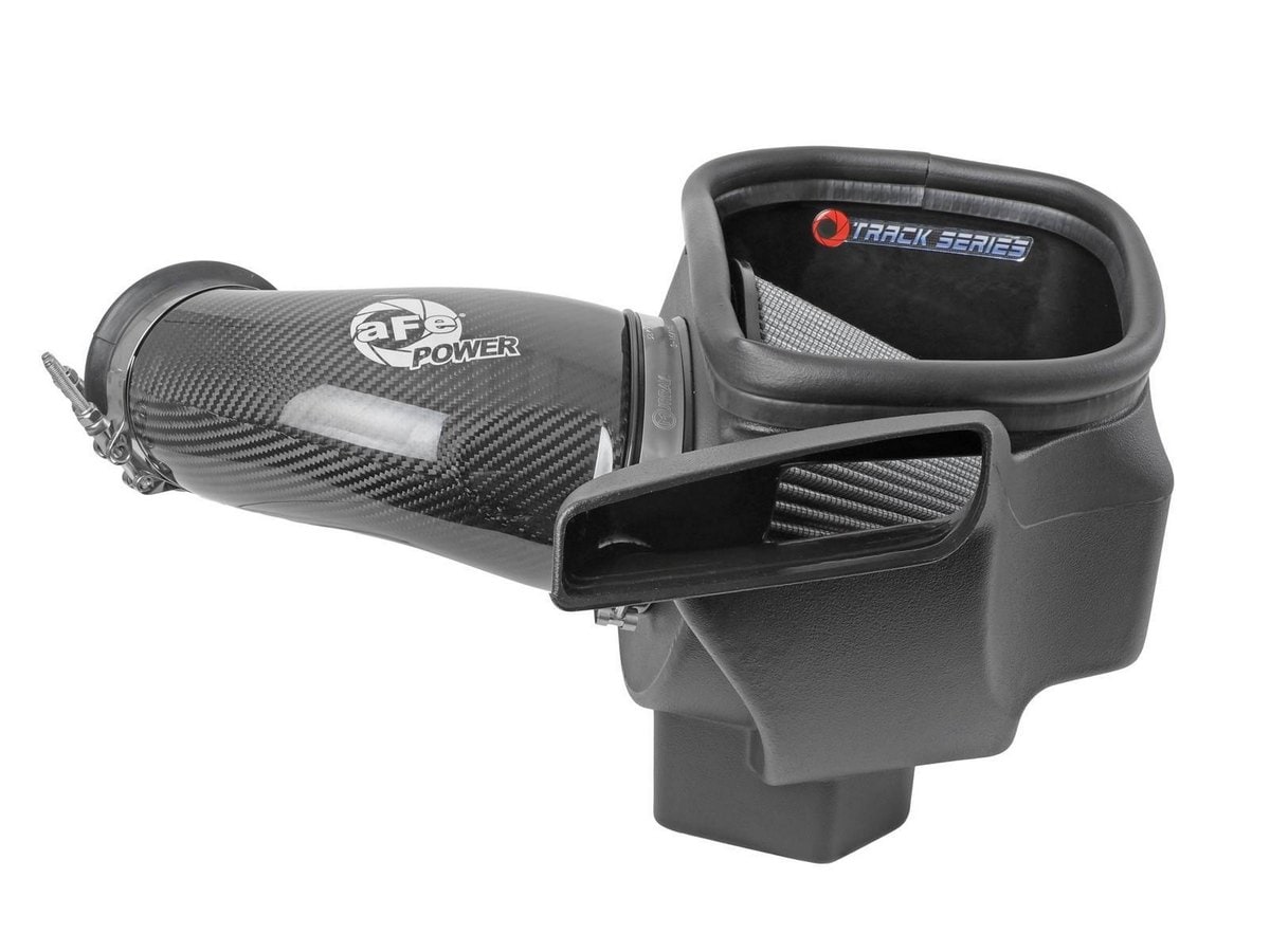 Система холодного впуска Track Series из углепластика, с фильтром Pro DRY S для Jeep Grand Cherokee (WK2) 2012–2021/ Dodge Durango SRT 2018–2024 V8-6.4L HEMI, AFE Power — фото 5