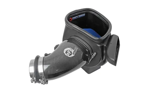 Система холодного впуска Track Series из углепластика, с фильтром Pro 5R для Jeep Grand Cherokee (WK2) 2012–2021/ Dodge Durango SRT 2018–2024 V8-6.4L HEMI, AFE Power — фото 4
