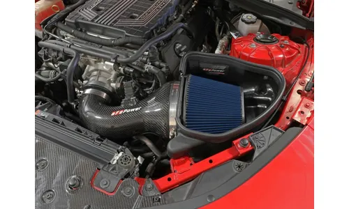 Система холодного впуска Track Series из углепластика, с фильтром Pro 5R для Chevrolet Camaro ZL1 2017–2024 V8-6.2L (sc), AFE Power — фото 2