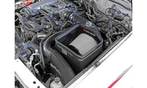 Система холодного впуска Track Series из углепластика, с фильтром Pro DRY S для Nissan Patrol (Y61) 2017–2024 L6-4.8L, AFE Power — фото 2