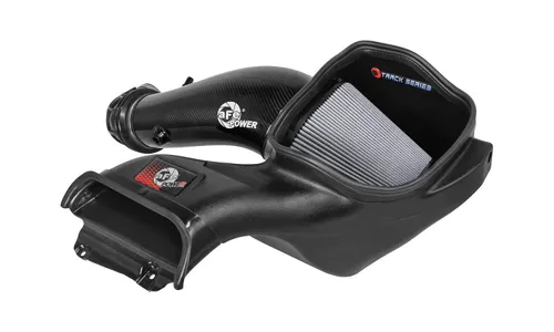 Система холодного впуска Track Series из углепластика, с фильтром Pro DRY S для Ford F-150 Raptor R 2023–2026 V8-5.2L (sc), AFE Power — фото 1