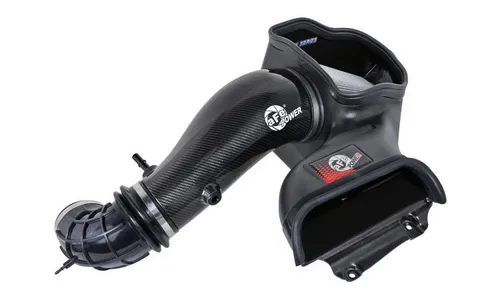 Система холодного впуска Track Series из углепластика, с фильтром Pro DRY S для Ford F-150 Raptor R 2023–2026 V8-5.2L (sc), AFE Power — фото 4