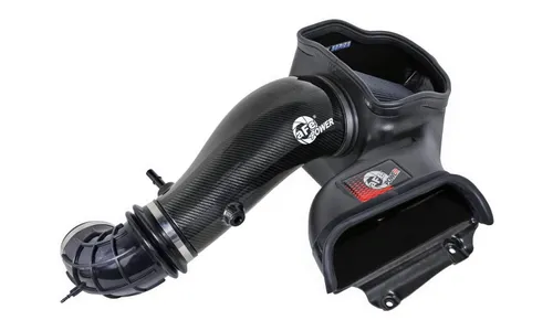 Система холодного впуска Track Series из углепластика, с фильтром Black Pro 5R для Ford F-150 Raptor R 2023–2026 V8-5.2L (sc), AFE Power — фото 4