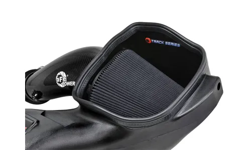 Система холодного впуска Track Series из углепластика, с фильтром Black Pro 5R для Ford F-150 Raptor R 2023–2026 V8-5.2L (sc), AFE Power — фото 7