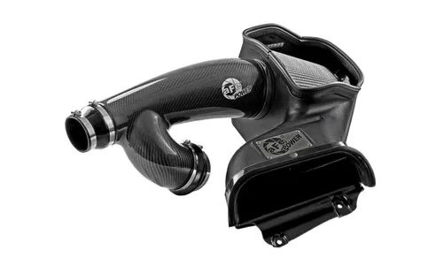 Система холодного впуска Track Series из углепластика, с фильтром Pro DRY S для Ford F-150 Raptor 2021–2026 V6-3.5L (tt), AFE Power — фото 4
