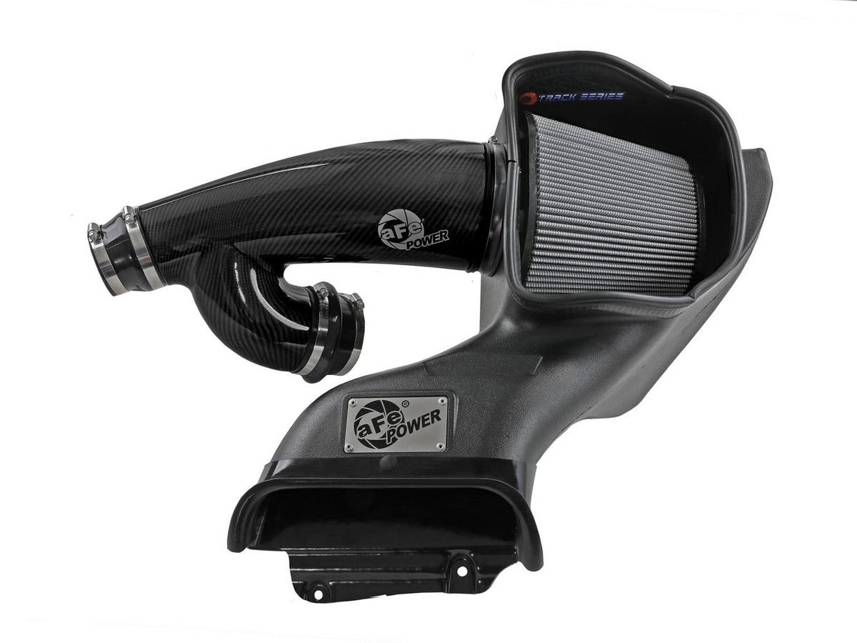 Система холодного впуска Track Series из углепластика, с фильтром Pro DRY S для Ford F-150 Raptor 2021–2026 V6-3.5L (tt), AFE Power — фото 6