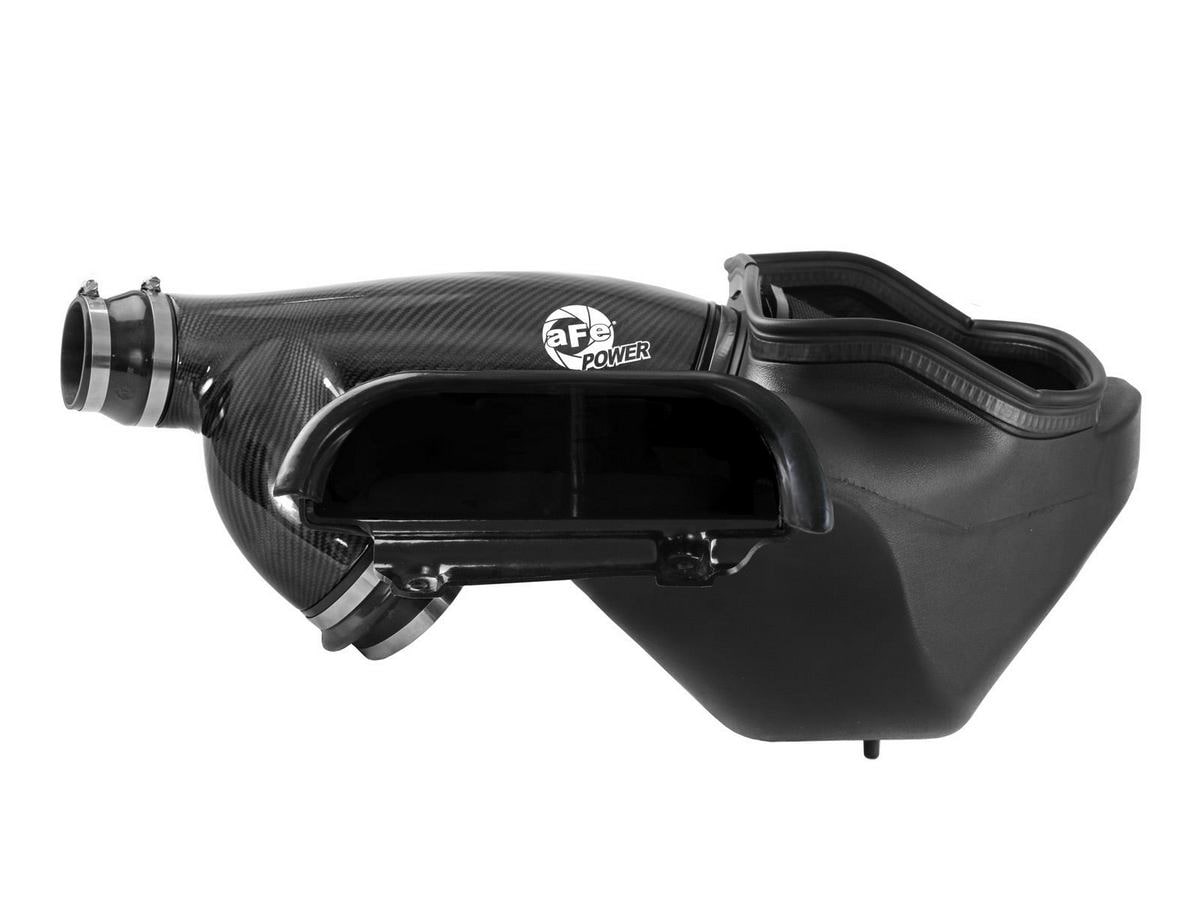 Система холодного впуска Track Series из углепластика, с фильтром Black Pro 5R для Ford F-150 Raptor 2021–2026 V6-3.5L (tt), AFE Power — фото 5
