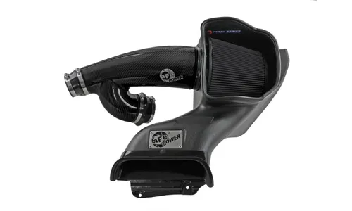 Система холодного впуска Track Series из углепластика, с фильтром Black Pro 5R для Ford F-150 Raptor 2021–2026 V6-3.5L (tt), AFE Power — фото 6