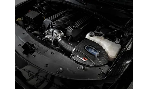 Система холодного впуска Black Series из углепластика, с фильтром Pro 5R для Dodge Challenger/Charger/Chrysler 300 SRT8/SRT 2011–2023 V8-6.4L HEMI, AFE Power — фото 3