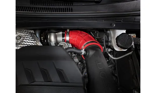 Входной патрубок турбокомпрессора Takeda для впуска Takeda, красный, AFE Power — фото 3