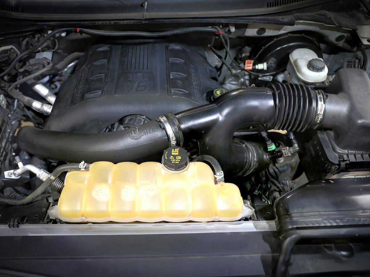Входной патрубок турбокомпрессора, чёрный для Ford F-150 2015–2016 V6-3.5L (tt), AFE Power — фото 7