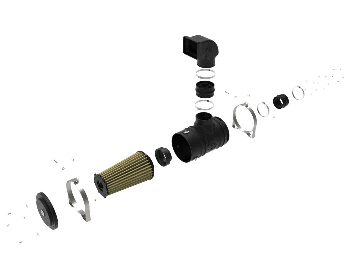 Система холодного впуска Magnum FORCE Stage-1, с фильтром Pro GUARD7 для Off Road Canister - XL, AFE Power — фото 2