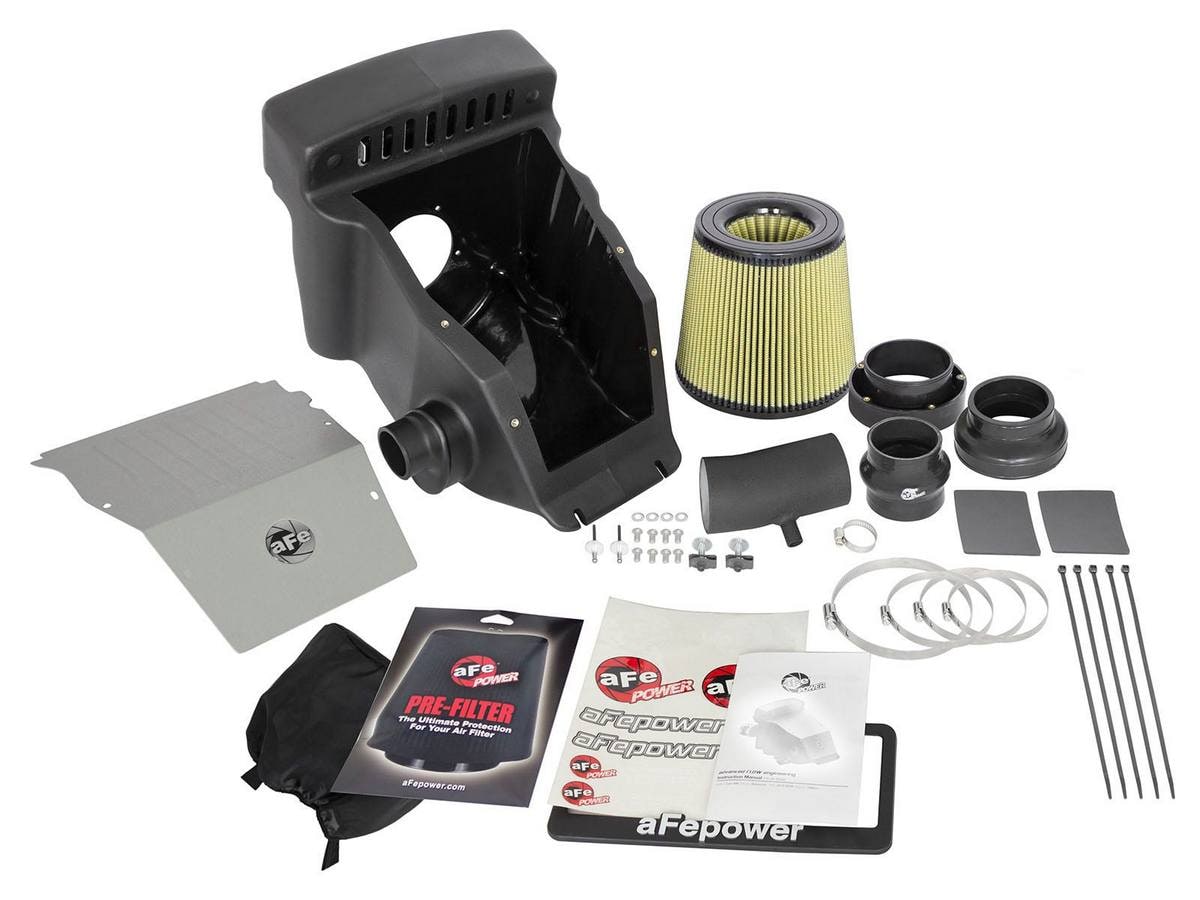Система холодного впуска Aries Powersports Stage-2 Si, с фильтром Pro GUARD7 для Can-Am Maverick 1000cc 2013–2018, AFE Power — фото 6
