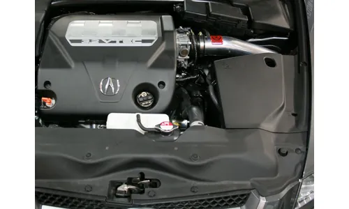 Система холодного впуска Takeda Stage-2, с фильтром Pro DRY S, полированное исполнение для Honda Accord 2003–2007 V6-3.0L / Acura TL 2004–2008 V6-3.2L, AFE Power — фото 2