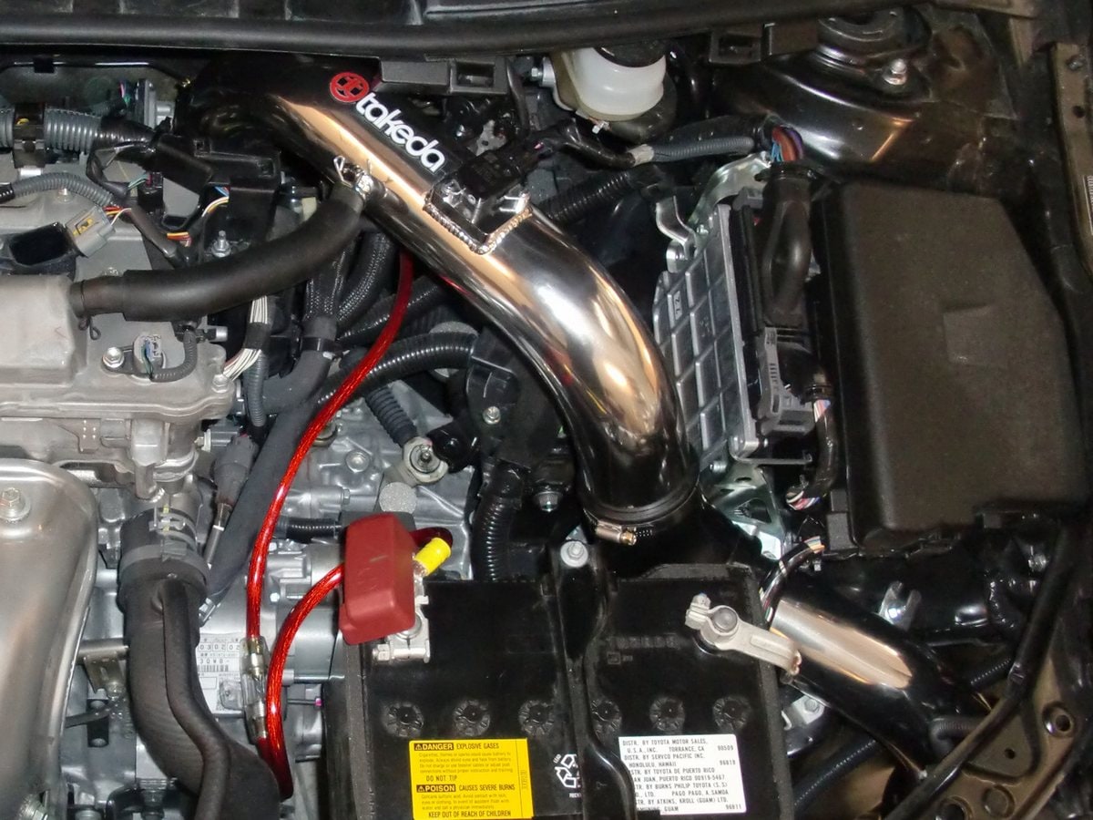 Система холодного впуска Takeda Attack Stage-2 Pro, с фильтром Pro DRY S для Scion tC 2011–2016 L4-2.5L, AFE Power — фото 2