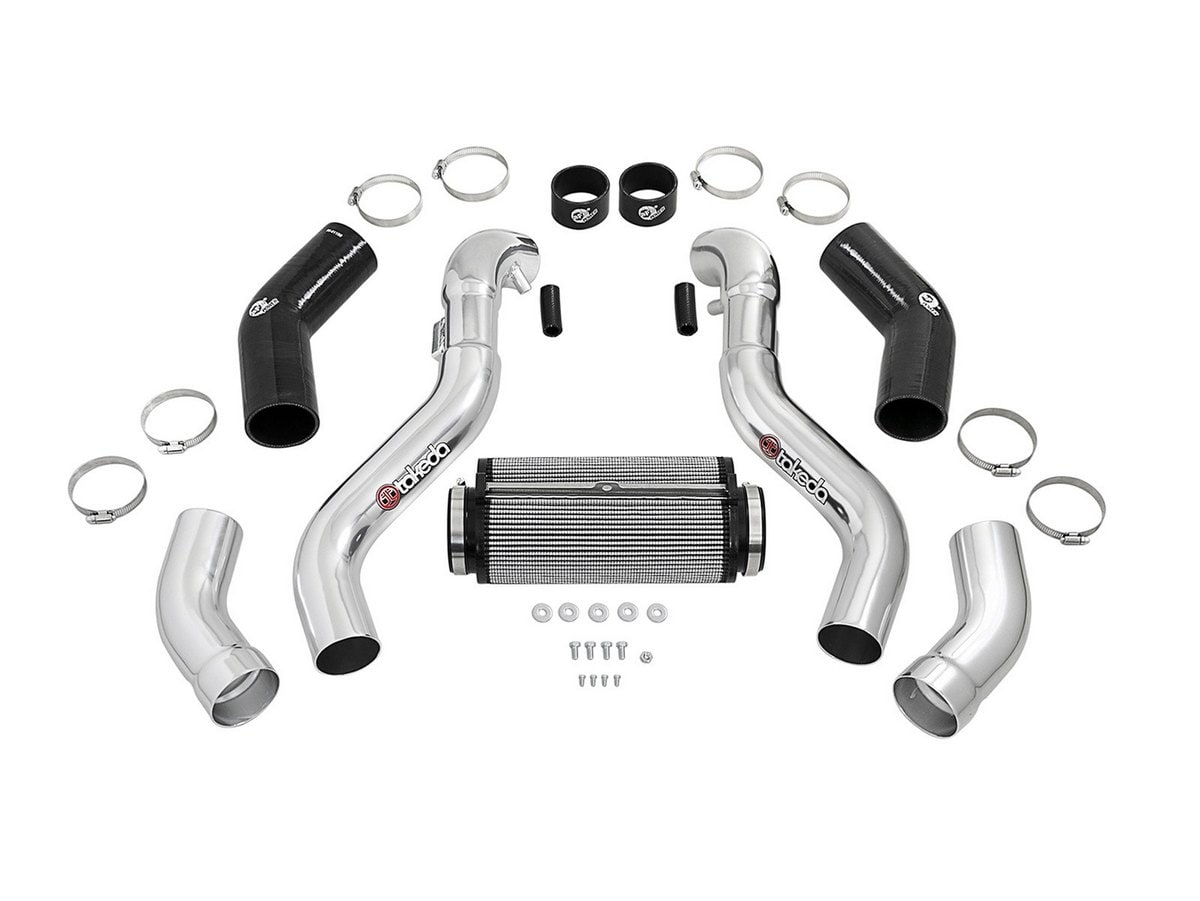Система холодного впуска Takeda Attack Stage-2 Pro, с фильтром Pro DRY S для Nissan 370Z 2009–2020 V6-3.7L, AFE Power — фото 4