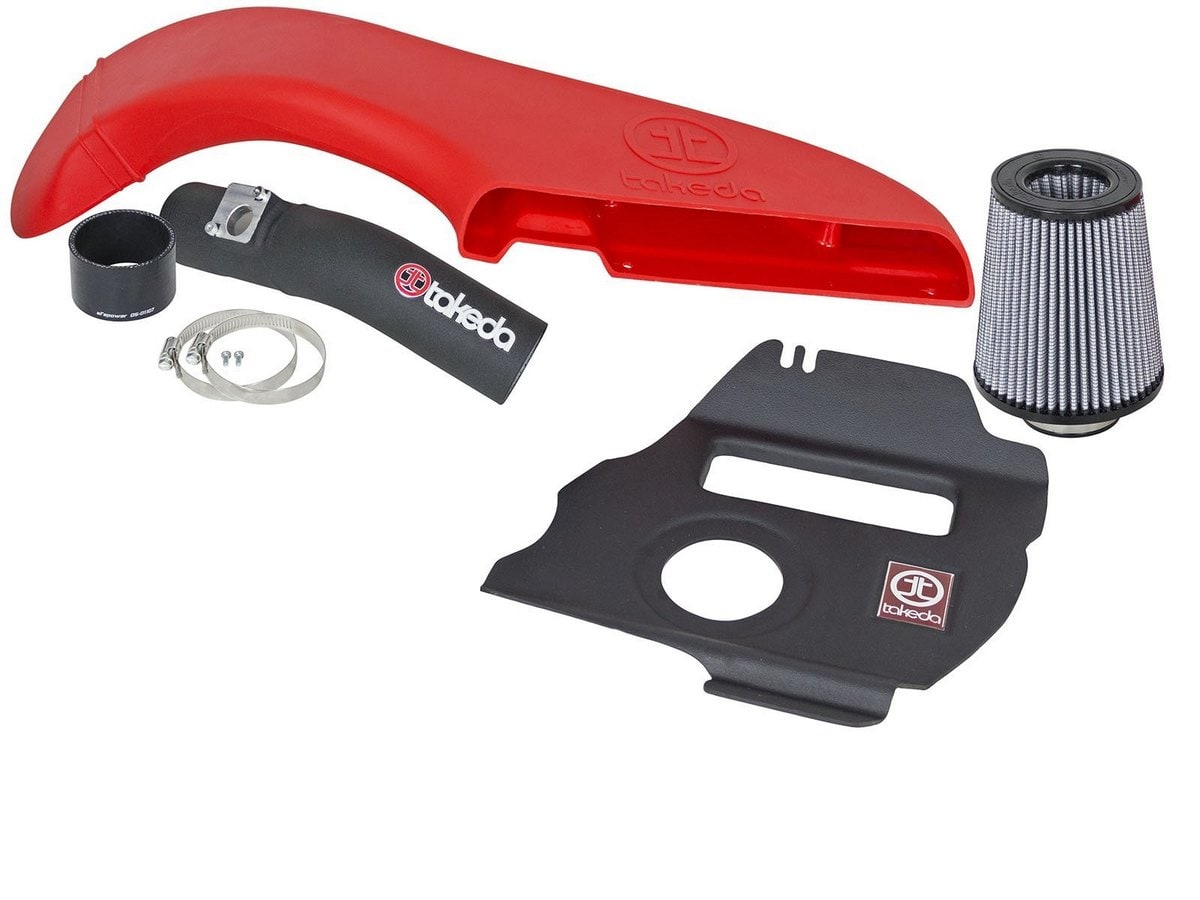 Система холодного впуска Takeda Attack Stage-2 Pro, с фильтром Pro DRY S для Subaru WRX STI 2015–2017 H4-2.5L (t), AFE Power — фото 3