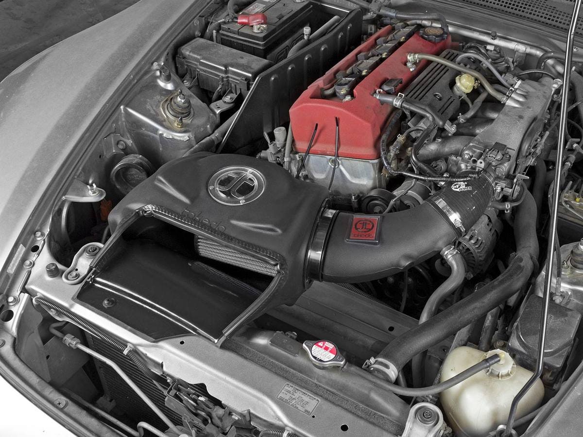 Система холодного впуска Takeda Momentum, с фильтром Pro DRY S для Honda S2000 (AP1/AP2) 2000–2009 L4-2.0L/2.2L, AFE Power — фото 7
