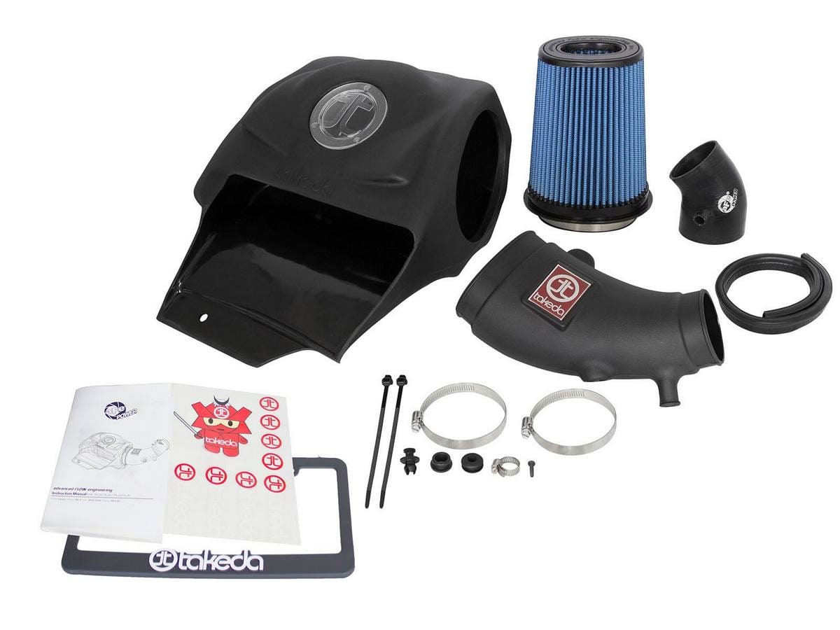Система холодного впуска Takeda Momentum, с фильтром Pro 5R для Honda S2000 (AP1/AP2) 2000–2009 L4-2.0L/2.2L, AFE Power — фото 6