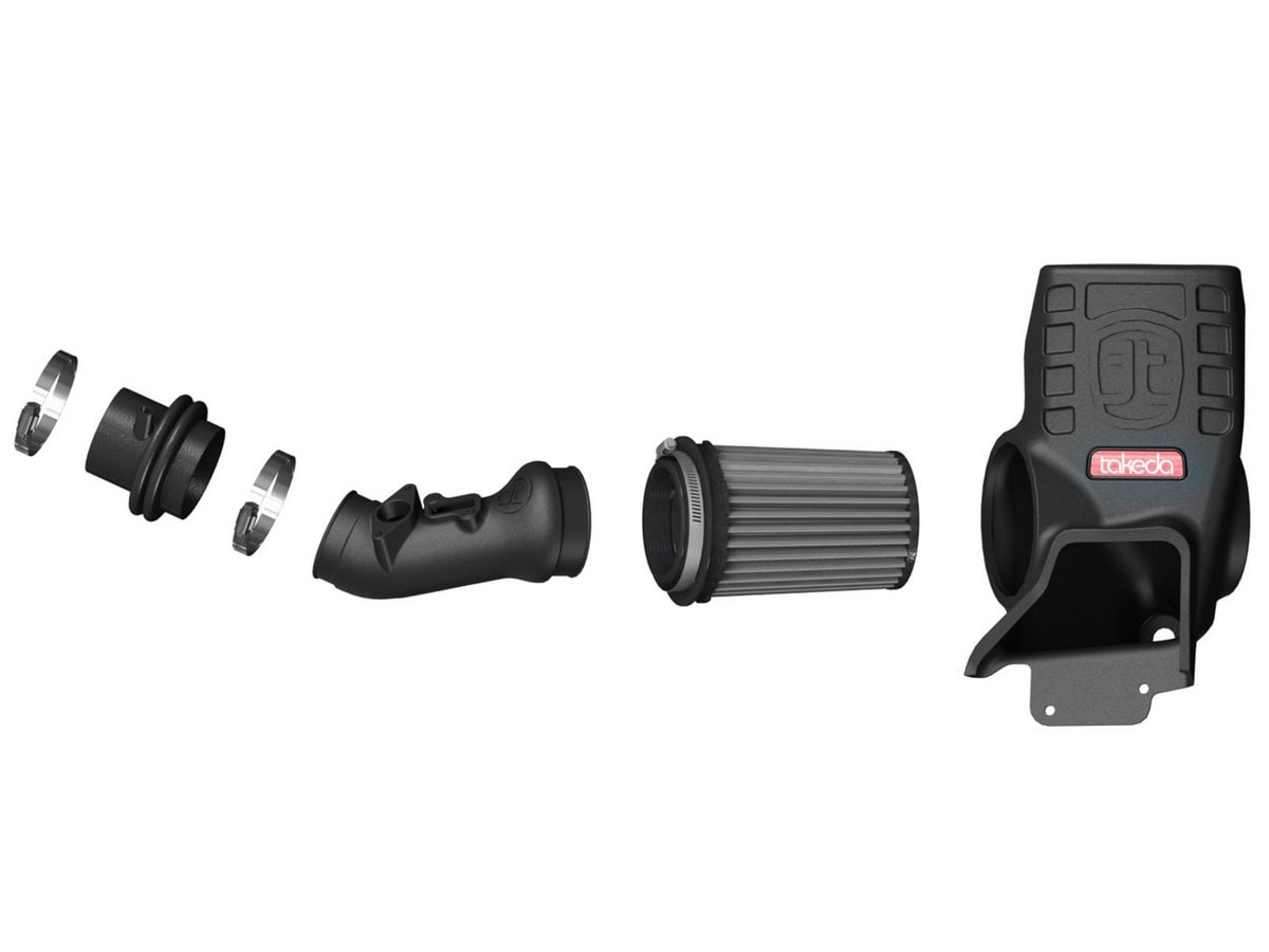 Система холодного впуска Takeda Momentum, с фильтром Pro DRY S для Honda Civic Type R 2017–2021 L4-2.0L (t), AFE Power — фото 2