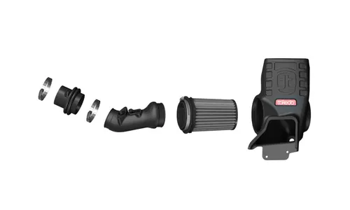 Система холодного впуска Takeda Momentum, с фильтром Pro DRY S для Honda Civic Type R 2017–2021 L4-2.0L (t), AFE Power — фото 2