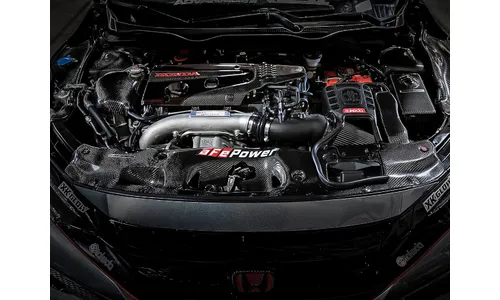 Система холодного впуска Takeda Momentum, с фильтром Pro DRY S для Honda Civic Type R 2017–2021 L4-2.0L (t), AFE Power — фото 3