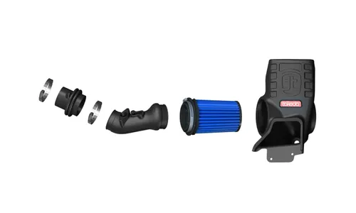 Система холодного впуска Takeda Momentum, с фильтром Pro 5R для Honda Civic Type R 2017–2021 L4-2.0L (t), AFE Power — фото 2