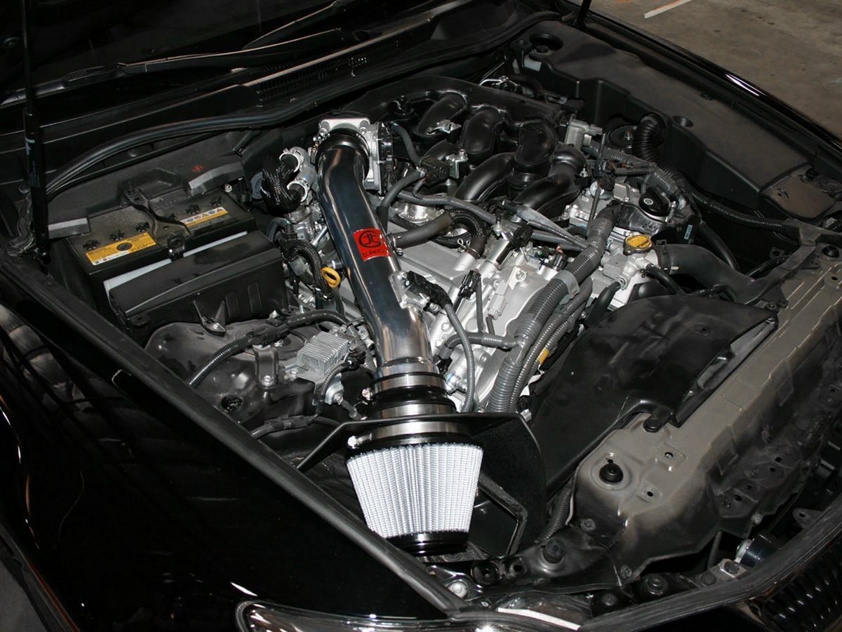 Система холодного впуска Takeda Stage-2, с фильтром Pro DRY S для Lexus IS250/IS300/IS350 2006–2020 V6-2.5L/3.5L, AFE Power — фото 7