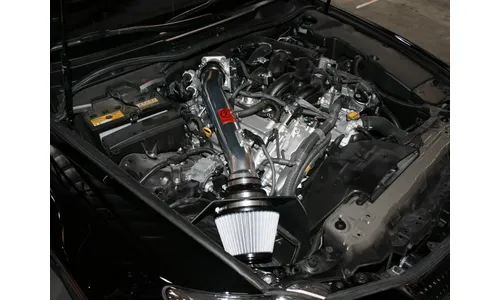 Система холодного впуска Takeda Stage-2, с фильтром Pro DRY S для Lexus IS250/IS300/IS350 2006–2020 V6-2.5L/3.5L, AFE Power — фото 7