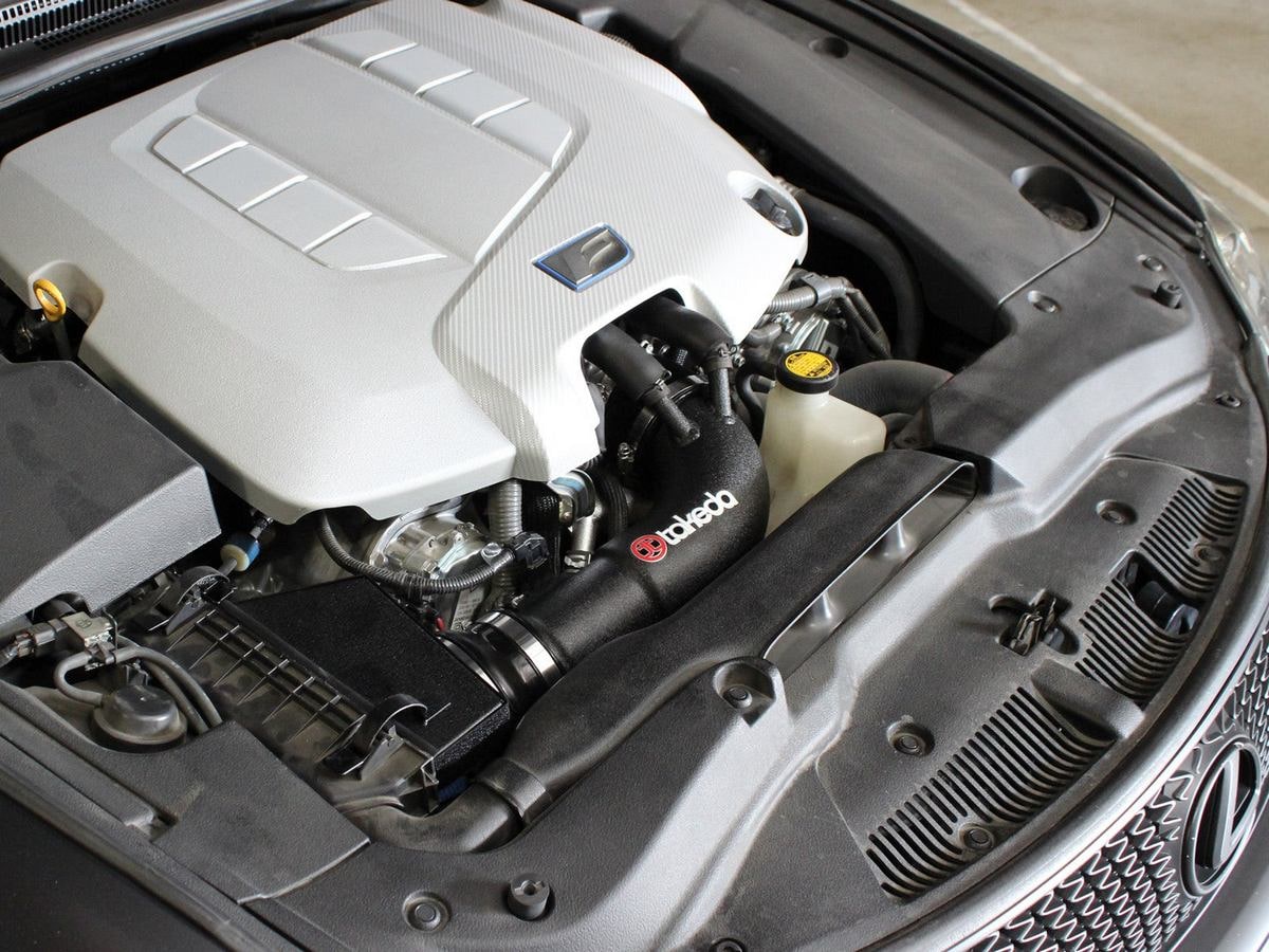 Система холодного впуска Takeda Stage-2, с фильтром Pro 5R для Lexus IS F 2008–2014 V8-5.0L, AFE Power — фото 7