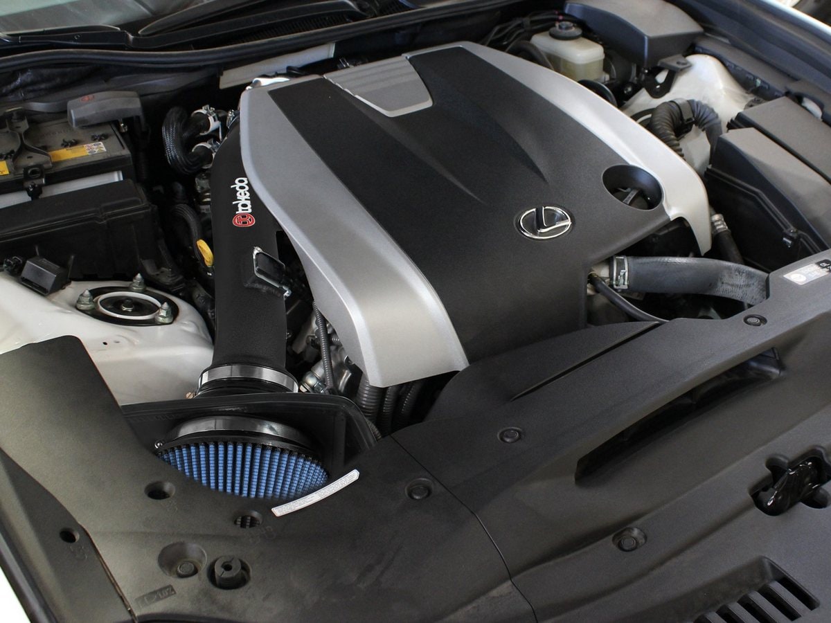 Система холодного впуска Takeda Stage-2, с фильтром Pro 5R для Lexus RC 350 2015–2025/RC 300 2016–2025/GS 350 2013–2020 V6-3.5L, AFE Power — фото 7