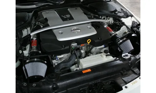 Система холодного впуска Takeda Stage-2, с фильтром Pro DRY S для Nissan 350Z 2007–2008 V6-3.5L (VQ35HR), AFE Power — фото 2