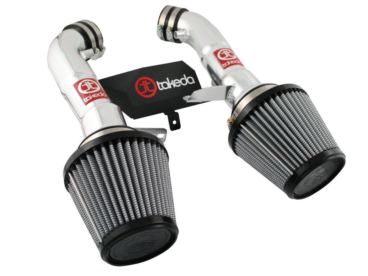 Система холодного впуска Takeda Stage-2, с фильтром Pro DRY S для Nissan 370Z 2009–2020 V6-3.7L, AFE Power — фото 1