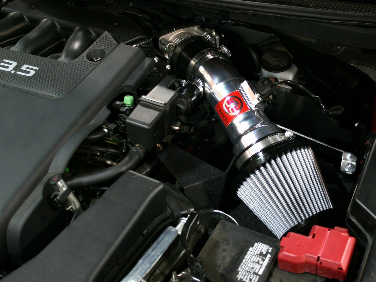Система холодного впуска Takeda Stage-2, с фильтром Pro DRY S для Nissan Altima 2007–2012 V6-3.5L, AFE Power — фото 2