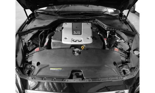 Система холодного впуска Takeda Stage-2, с фильтром Pro DRY S для Infiniti Q50 (V37) 2014–2015 V6-3.7L, AFE Power — фото 6