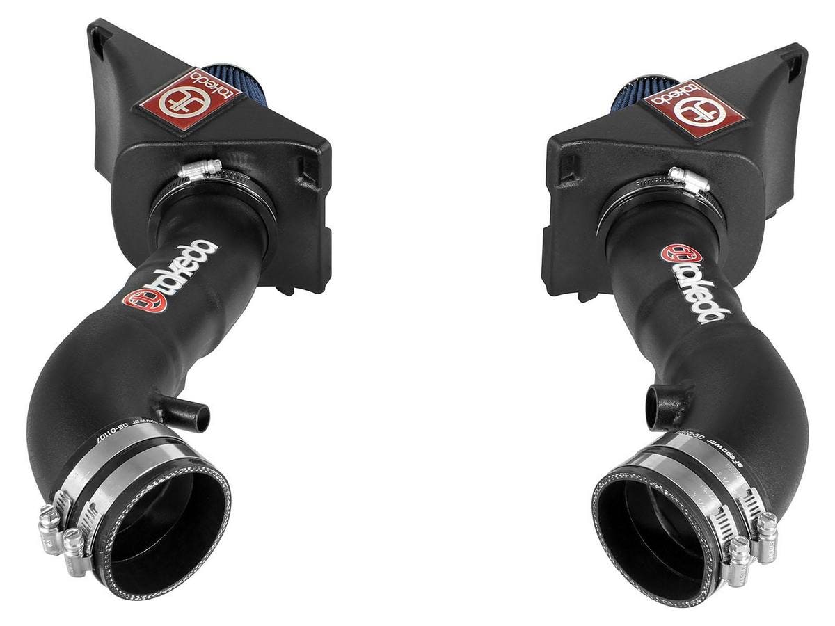 Система холодного впуска Takeda Stage-2, с фильтром Pro 5R для Infiniti Q50 (V37) 2014–2015 V6-3.7L, AFE Power — фото 2