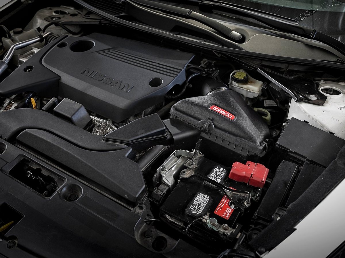 Система холодного впуска Takeda Retain Stage-2, с фильтром Pro 5R для Nissan Altima (L33) 2013–2018 L4-2.5L, AFE Power — фото 3