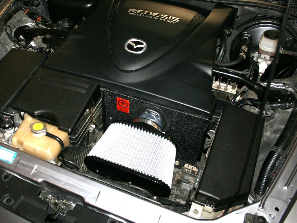 Система холодного впуска Takeda Retain Stage-2, с фильтром Pro DRY S для Mazda RX-8 2004–2012 R2-1.3L, AFE Power — фото 2