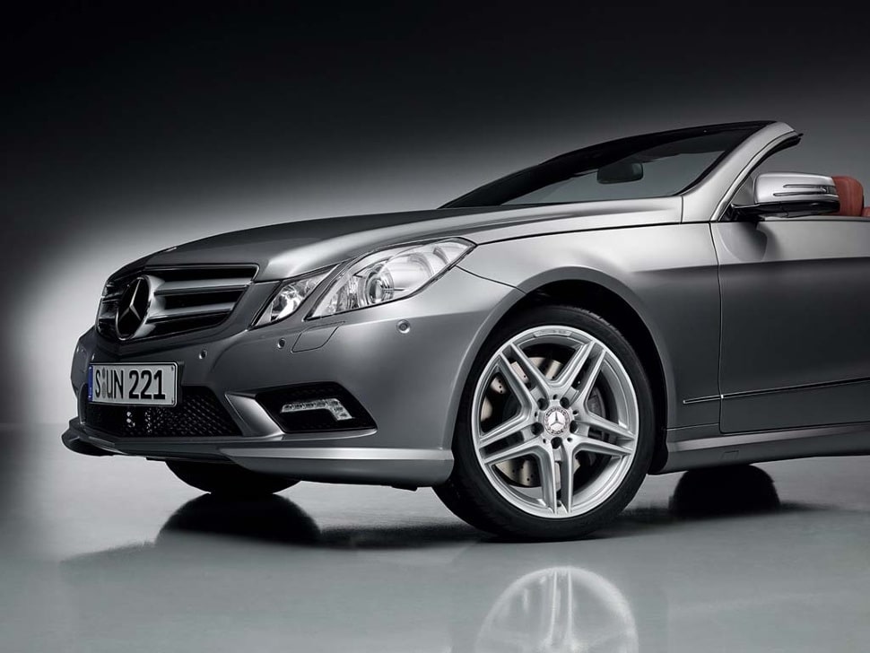 Колесный диск AMG 8J×18 ET45 для Mercedes-Benz A207/C207, передняя ось, серебристый, 5 двойных спиц — фото 3