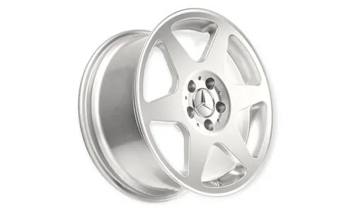 Колесный диск 8,25J×17 ET34 для Mercedes-Benz 190 W201 / E-Class 124 / SL R129, передняя и задняя оси, серебристый, Ceginus EVO II — фото 1