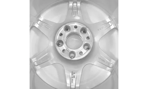 Колесный диск 8,25J×17 ET34 для Mercedes-Benz 190 W201 / E-Class 124 / SL R129, передняя и задняя оси, серебристый, Ceginus EVO II — фото 5