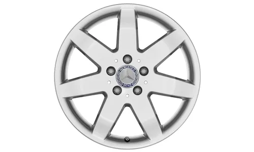 Колесный диск 7,5J×17 ET56 для Mercedes-Benz W164, передняя и задняя оси, титаново-серебристый — фото 4