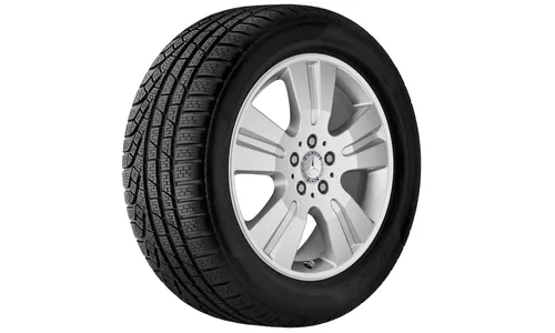 Колесный диск 8J×18 ET60 для Mercedes-Benz W164, передняя и задняя оси, титаново-серебристый — фото 2
