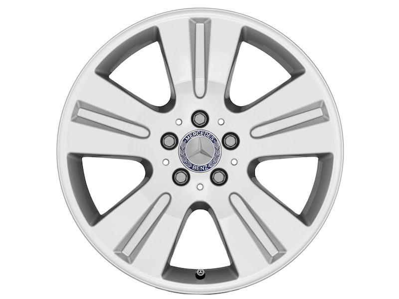 Колесный диск 8J×18 ET60 для Mercedes-Benz W164, передняя и задняя оси, титаново-серебристый — фото 4