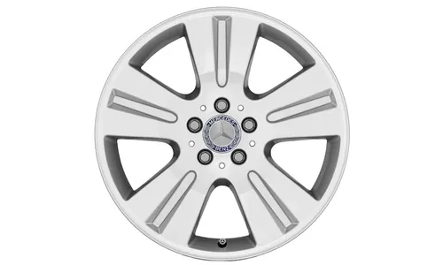 Колесный диск 8J×18 ET60 для Mercedes-Benz W164, передняя и задняя оси, титаново-серебристый — фото 4