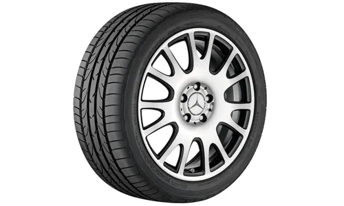 Колесный диск 8,5J×18 ET30 для Mercedes-Benz C209/R171, задняя ось, антрацитовый — фото 1
