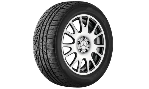 Колесный диск 8,5J×18 ET30 для Mercedes-Benz C209/R171, задняя ось, антрацитовый — фото 2
