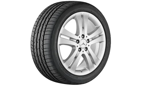Колесный диск 8J×18 ET67 для Mercedes-Benz W251, передняя и задняя оси, титаново-серебристый — фото 1
