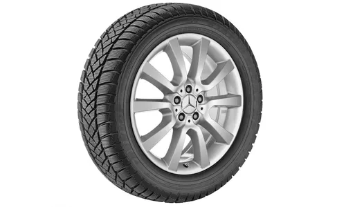 Колесный диск 8J×19 ET60 для Mercedes-Benz W164, передняя и задняя оси, титаново-серебристый — фото 2