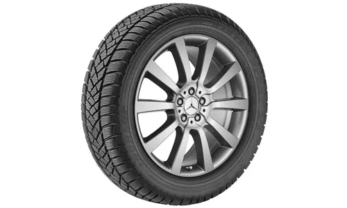 Колесный диск 8,5J×20 ET56 для Mercedes-Benz X164, передняя и задняя оси, гималайский серый — фото 2